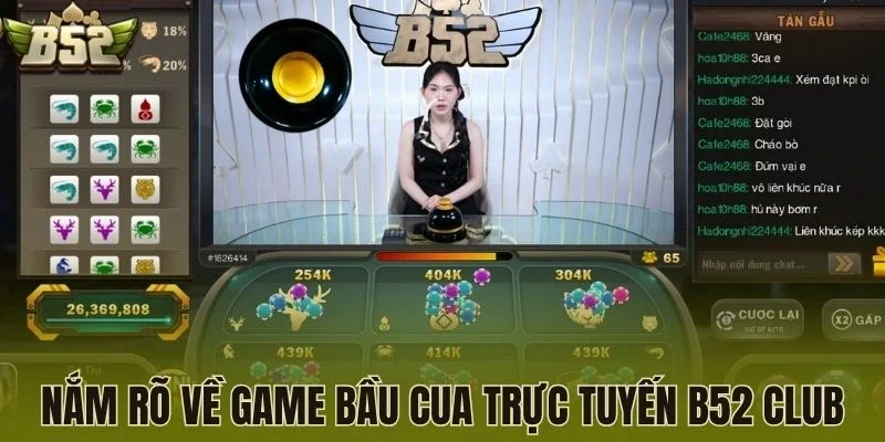 Nắm rõ về game Bầu cua trực tuyến B52 Club