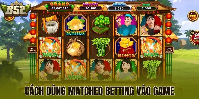 Cách dùng Matched Betting vào game