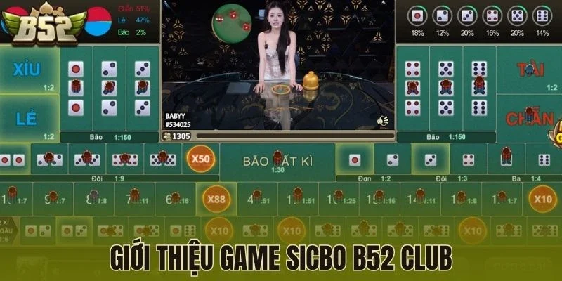 Giới thiệu game Sicbo B52 Club